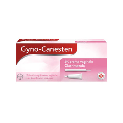 Gyno-Canesten Crema Intima Trattamento Sintomi Candida contro Prurito, Bruciore Intimo e Perdite 30g