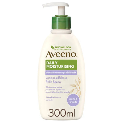 Aveeno Pn Crema Idratante Corpo Lavanda 300 Ml