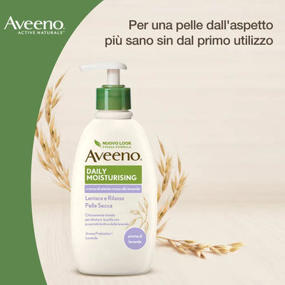 Aveeno Pn Crema Idratante Corpo Lavanda 300 Ml