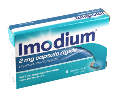 Imodium 2mg 8 capsule rigide