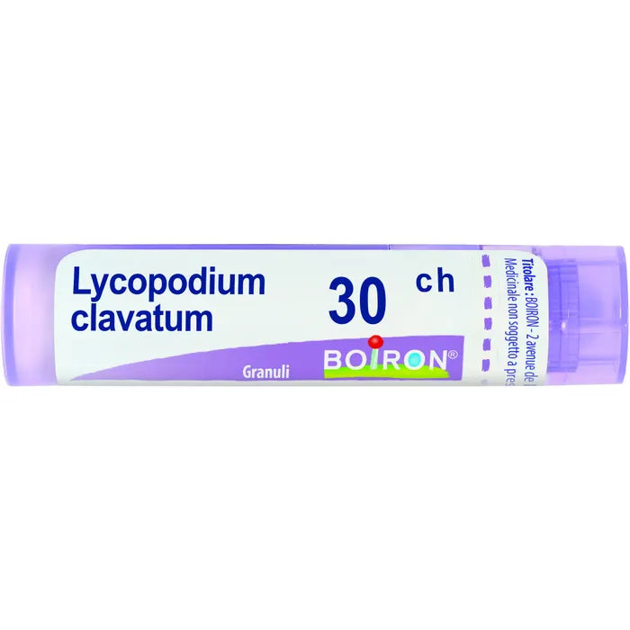 LYCOPODIUM CLAVATUM (BOIRON)*80 granuli 30 CH contenitore multidose 4 g