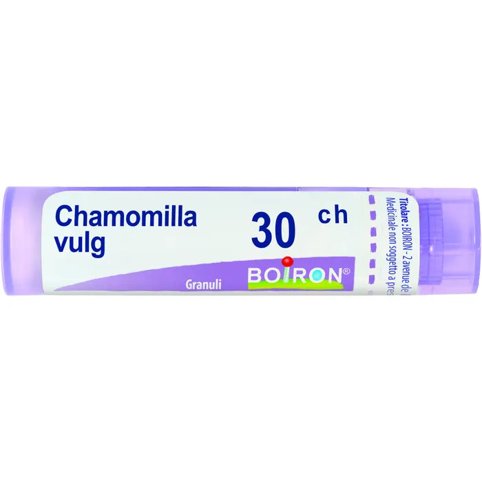 CHAMOMILLA VULGARIS (BOIRON)*30 CH granuli 1 contenitore multidose 4 g (80 granuli)