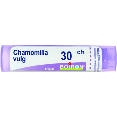 CHAMOMILLA VULGARIS (BOIRON)*30 CH granuli 1 contenitore multidose 4 g (80 granuli)