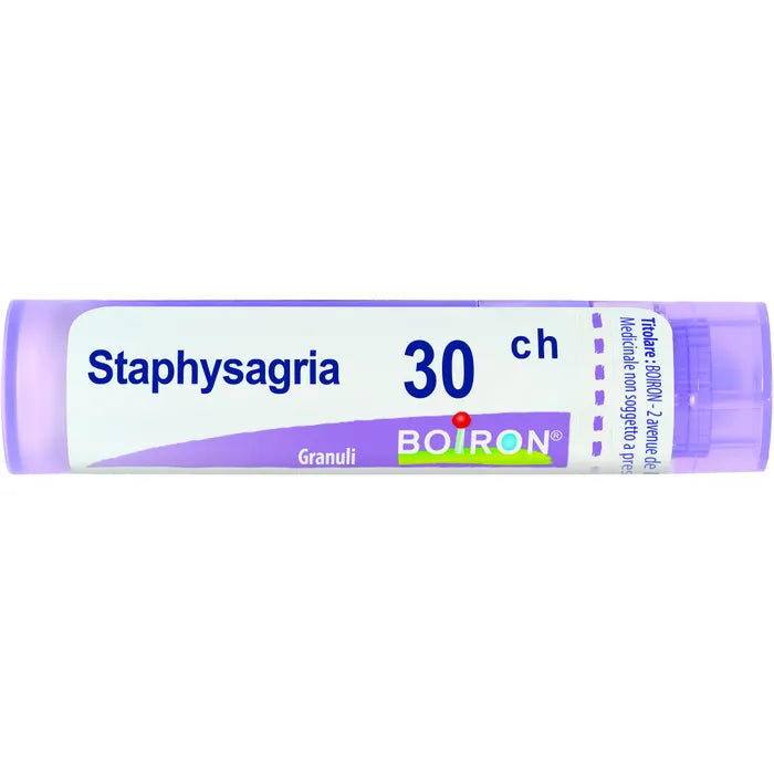 STAPHYSAGRIA (BOIRON)*80 granuli 30 CH contenitore multidose