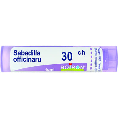 SABADILLA OFFICINARUM (BOIRON)*80 granuli 30 CH contenitoremultidose