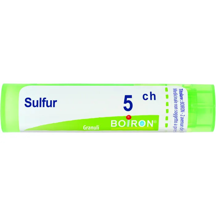 SULFUR (BOIRON)*80 granuli 5 CH contenitore multidose