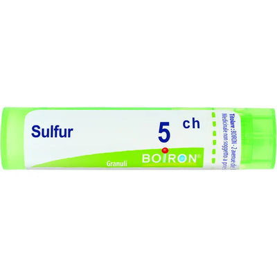 SULFUR (BOIRON)*80 granuli 5 CH contenitore multidose