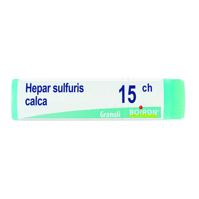 Hepar Sulfuris Calcareum (BOIRON)*granuli 15 CH contenitoremonodose