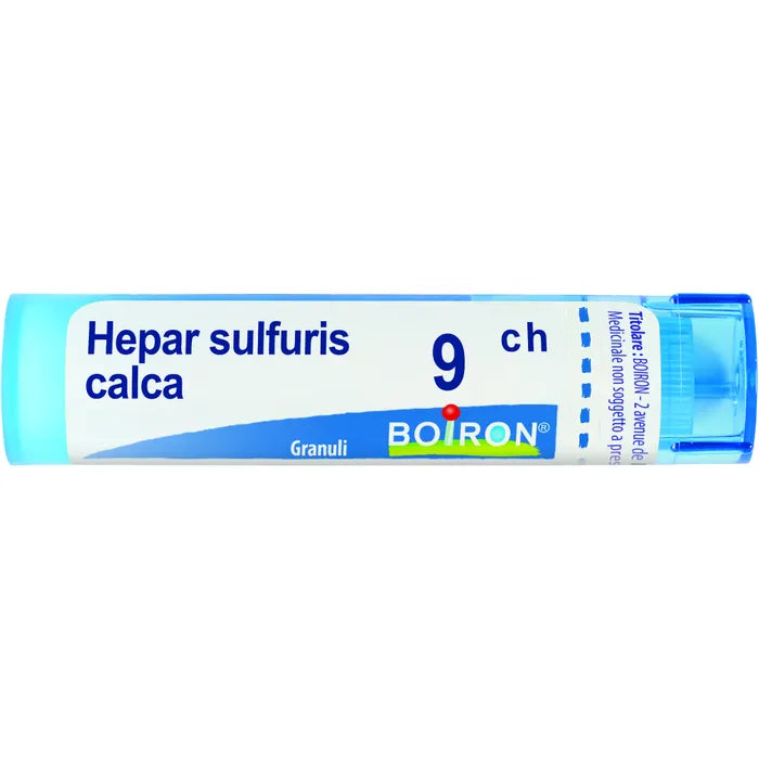 Hepar Sulfuris Calcareum (BOIRON)*80 granuli 9 CH contenitore multidose