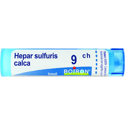 Hepar Sulfuris Calcareum (BOIRON)*80 granuli 9 CH contenitore multidose