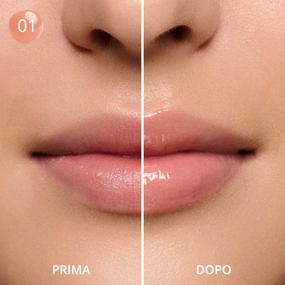 Goovi trattamento labbra colorato 01 nude policy Oh my balm! 10ml