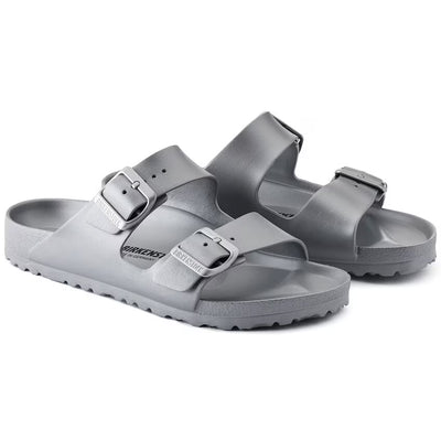 Birkenstock Arizona Eva Metallic Silver N.41 - Narrow Fit (Calzata stretta)