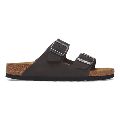 Birkenstock Arizona SFB Plantare Morbido Black Nubuck Leather N.41 - Narrow Fit ( Calzata Stretta)