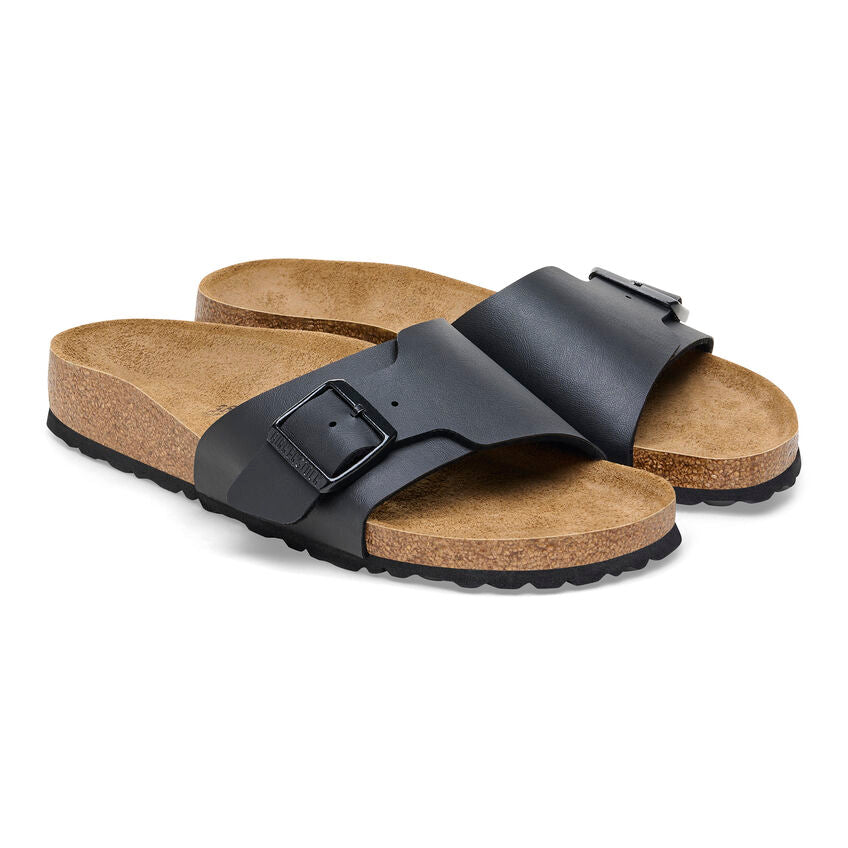 Birkenstock Catalina BS Birko Flor Balck - N. 39 - Calzata Narrow Fit ( stretta)