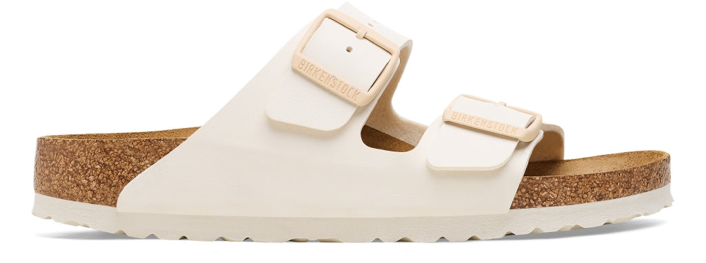 Birkenstock Arizona Eggshell Birko-Flor N.37 - Narrow Fit (Calzata Stretta)