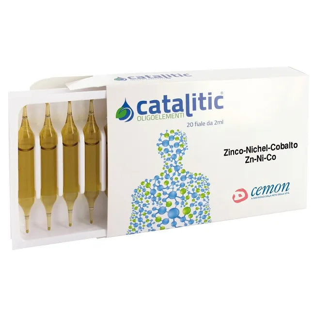 Catalitic Oligoelementi Zinco Nichel Cobalto 20 Fiale
