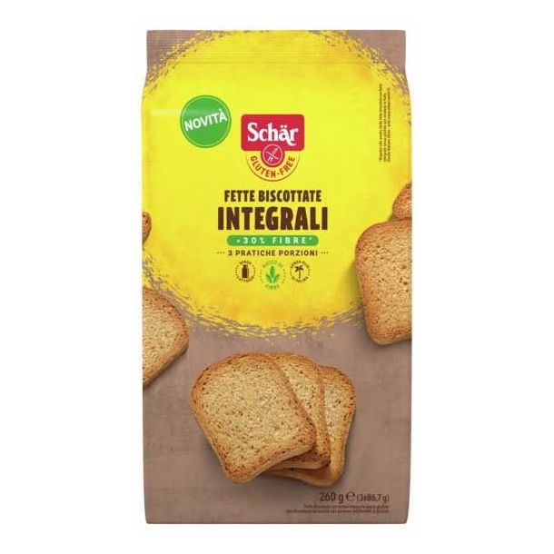 SCHAR FETTE BISCOTTATE INTEGRALI 260 G