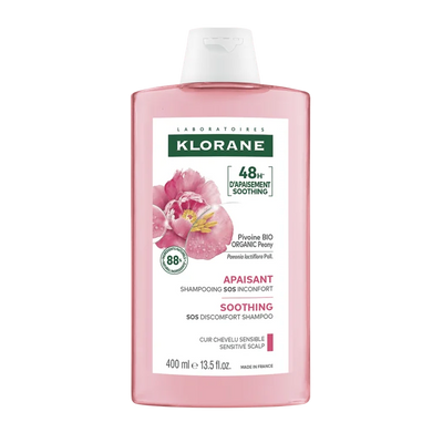 KLORANE Shampoo lenitivo & protettivo alla Peonia Deterge - Lenisce Permanente 400ml Black friday