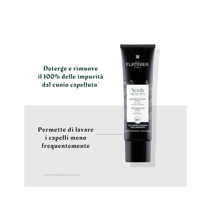 René Furterer Head Spa Scrub Gommage Detox Purificante Cuoio Capelluto 150ml