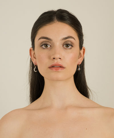 VERAME' Orecchini a cerchio Ilaria argento