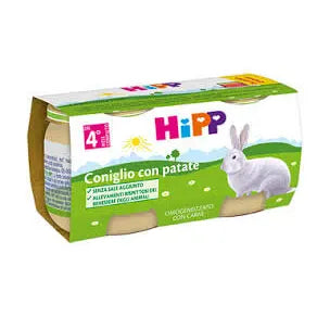 Hipp Omogeneizzato Coniglio E Patate 2x80g