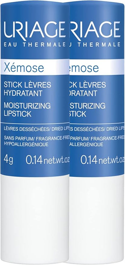 Uriage Xemose stick labbra stick labbra idratante senza profumo 2 pezzi da 4g Promo