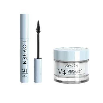 Lovren Mini-Size Box Blue M4 Mascara Mini + V4 Crema Viso Mini