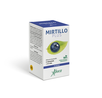 Aboca mirtillo plus 70 opercoli integratore microcircolo e vista