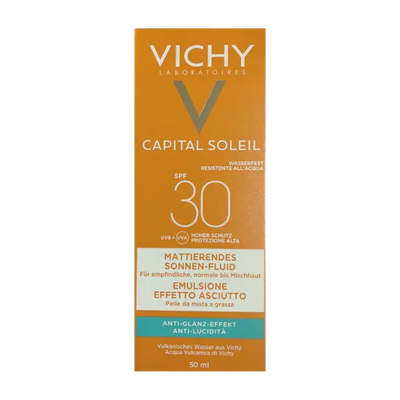 Vichy Ideal Soleil Emulsione Anti-Lucidità Effetto Asciutto SPF 30 50 ml