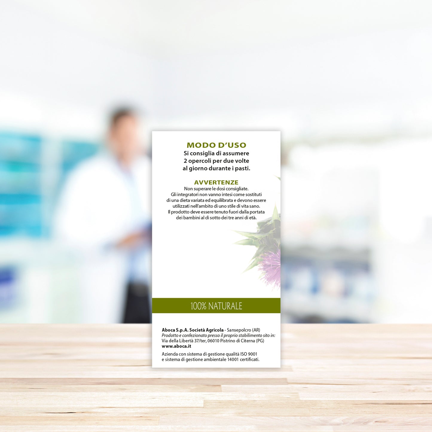 Cardo Mariano Concentrato Totale 50 Opercoli