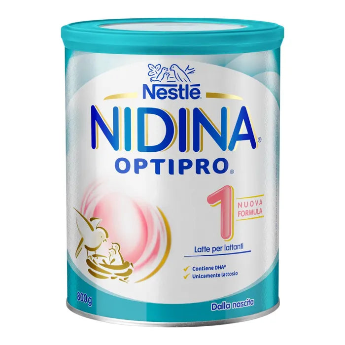 Nestlé Nidina Optipro 1 Latte Per Lattanti Polvere Dalla Nascita Latta 800g - Nestlé Nidina Optipro 1 Latte Per Lattanti Polvere Dalla Nascita Latta 800g