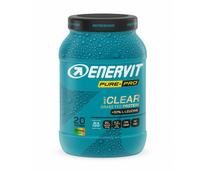 Enervit Pure Pro Clear Whey Protein BLG-100 Grass Fed - Tropical - Barattolo 500gr