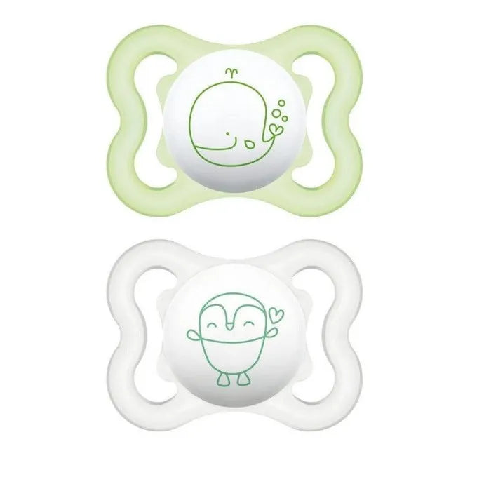 Mam Air Succhietto 2-6 Mesi Silicone Doppio Neutro
