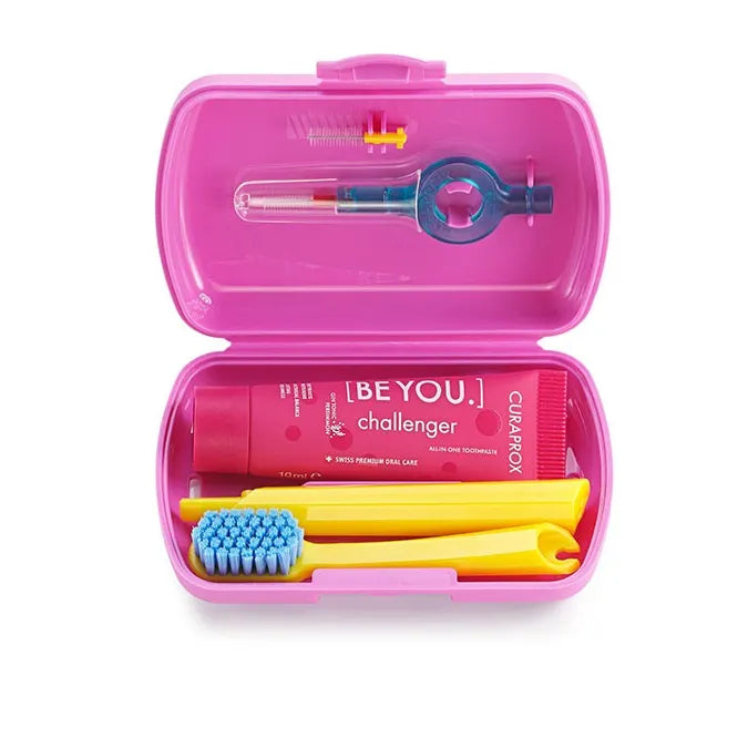 Curaprox Travel Set Pink