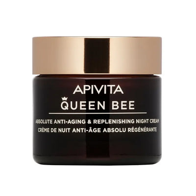 Apivita Queen Bee Night Crema Viso Notte Anti-Età Assoluta&Rimpolpante 50ml