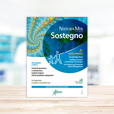 Natura Mix Advanced Sostegno 10 Flaconcini Da 15 Ml