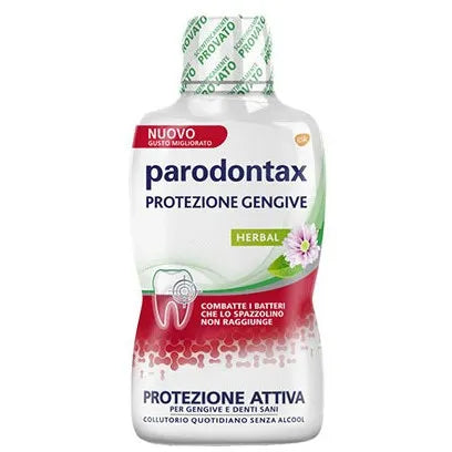 Parodontax Collutorio Protezione Gengive Herbal 500 Ml - Parodontax Collutorio Protezione Gengive Herbal 500 Ml