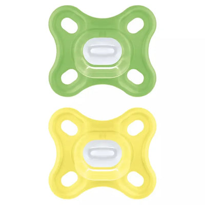 Mam Comfort Succhietto In Silicone Neutro 2 Pezzi 0-3 Mesi cod. in esaurimento colori variabili