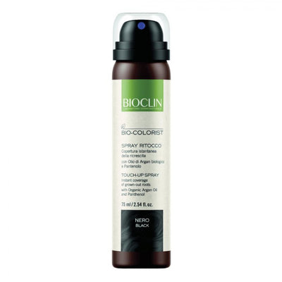 BioClin Bio-Colorist - Spray Ritocco Correttore Ricrescita Nero, 75ml