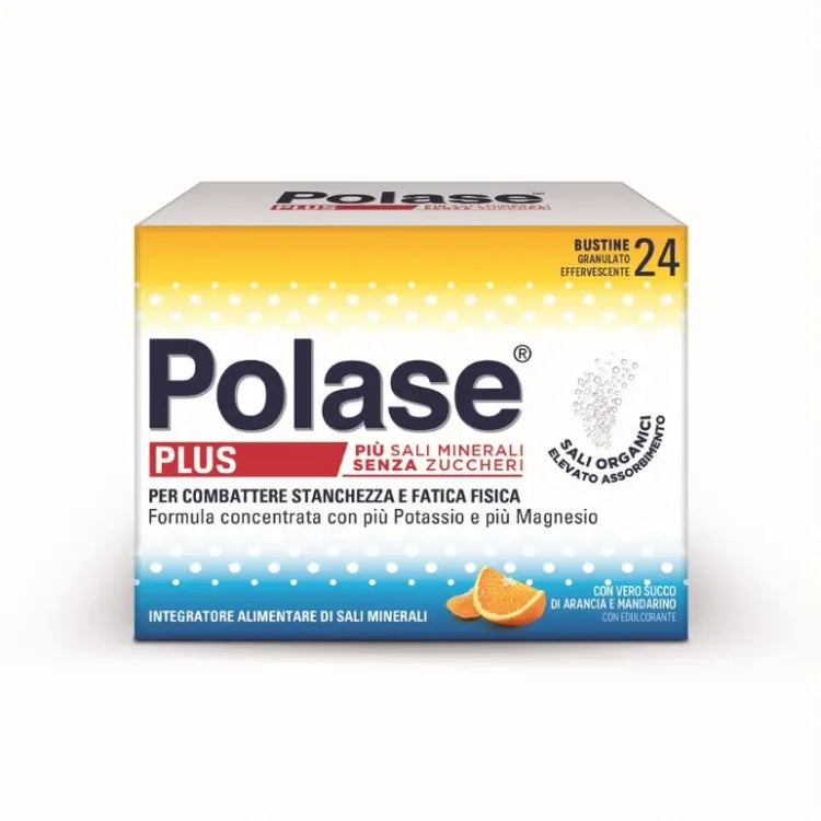 Polase Plus - Integratore alimentare per stanchezza fisica - 24 buste