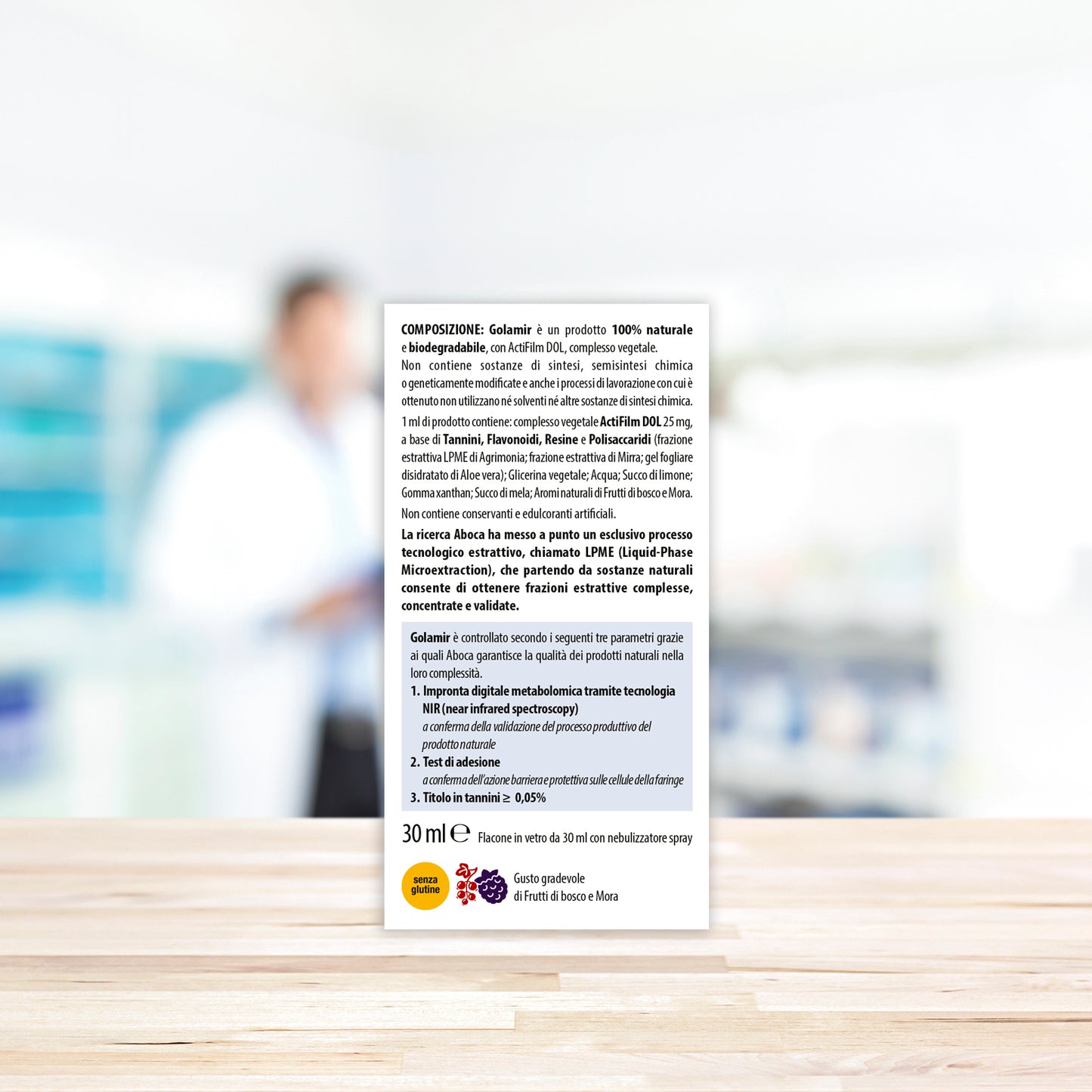 Aboca Golamir Spray No Alcool 30ml