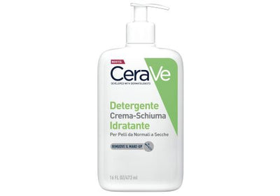 CERAVE CREAM TO FOAM CLEANSER 473 ML crema schiumogena detergente idratante