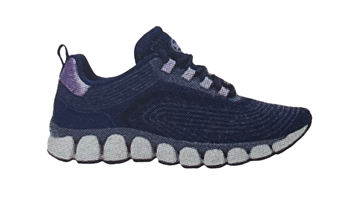 Scholl Galaxy Wave 24 Glittered Mesh + Pu Blu Navy N.36