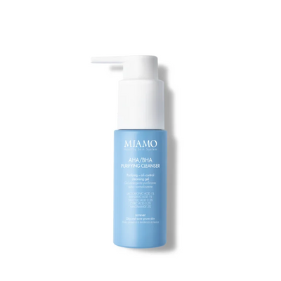Miamo Acnever AHA/BHA Purifying Cleanser Travel Size - Detergente anti-imperfezioni per pelle grassa a tendenza acneica - 50 ml