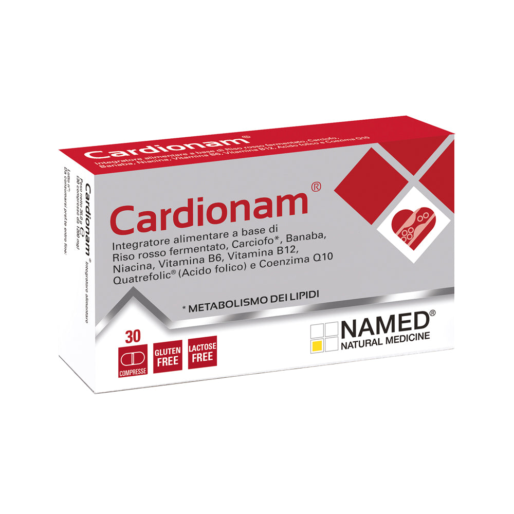 Cardionam 30 compresse Integratore per il colesterolo