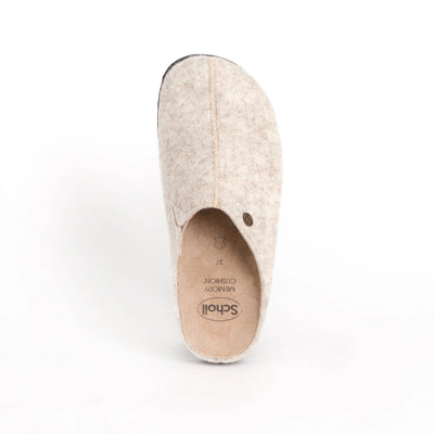 Elisa Wool Pantofola Woman Beige 41
