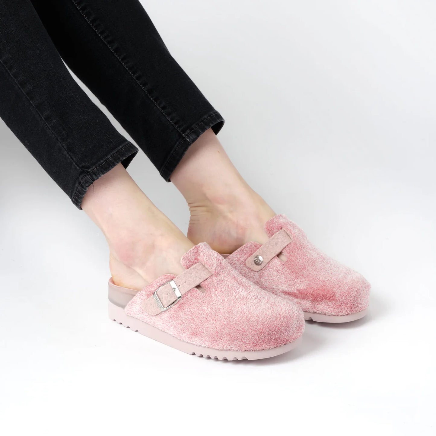 Poppy Microfibre Ciabatta Woman Pink N. 37