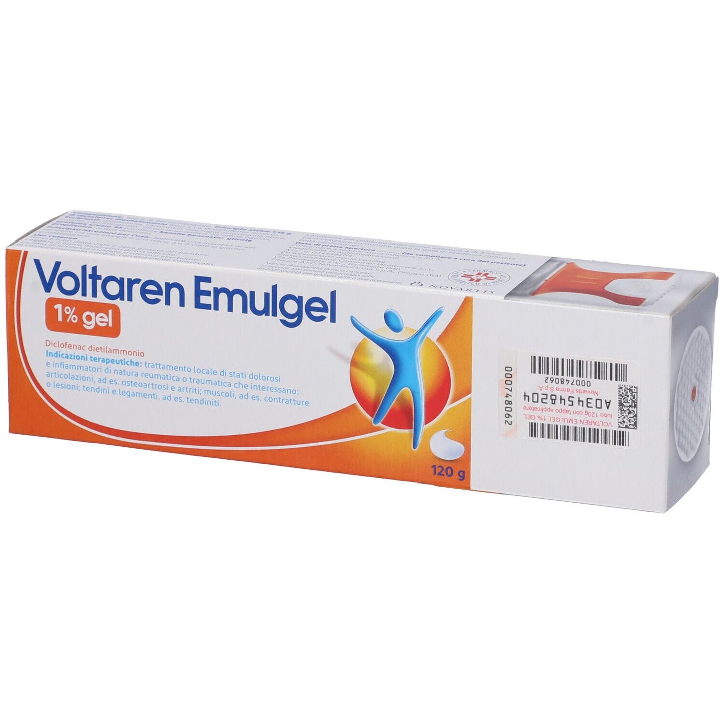 Voltaren Emulgel 1% gel 120 g con Tappo Applicatore