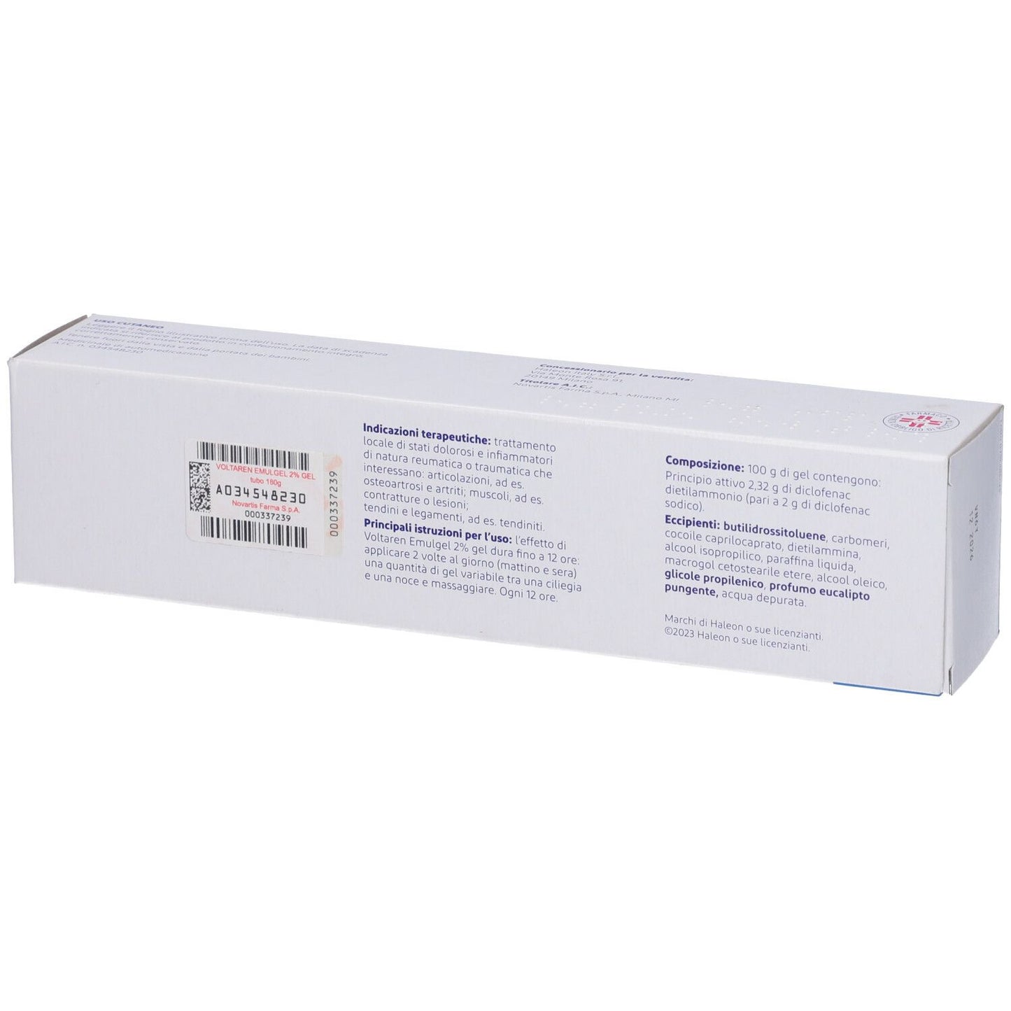 Voltaren Emulgel 2% gel 180g