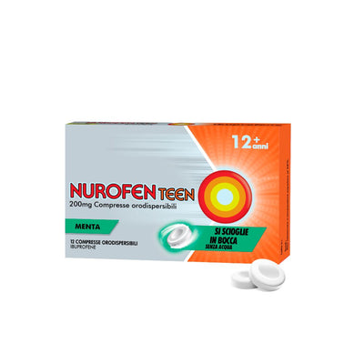 Nurofenteen 12 compresse Orodispersibili Menta 200mg